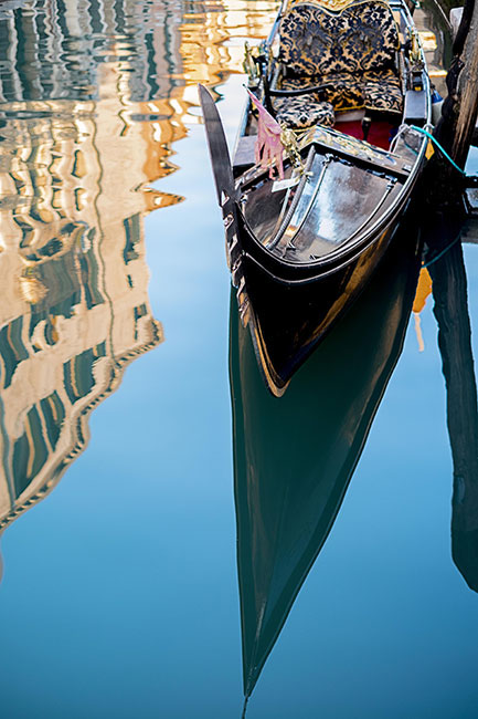 Adobe Portfolio reflections Venice romance Warp crazy distortion Italy classy elegance finesse