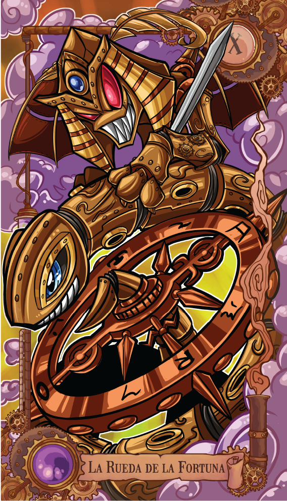 Digital Art  dragon fantasy STEAMPUNK tarot Tarot Cards