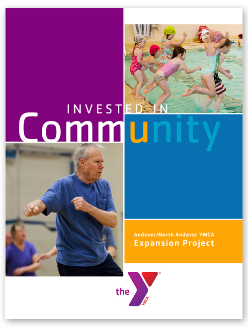 Adobe Portfolio ymca community Capital campaign Web print