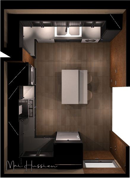american kitchen furniture design  interior design  kitchen kitchen design matt 3D Interior Render