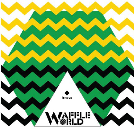 waffle type Packaging branding  logo