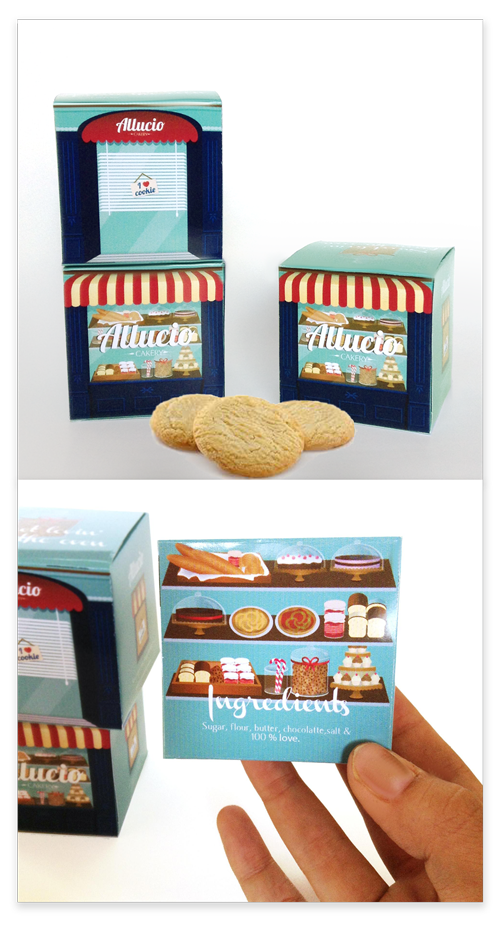 Pack box cookiebox cute bakery cookie Retro boxes packagingdesign creativedesign