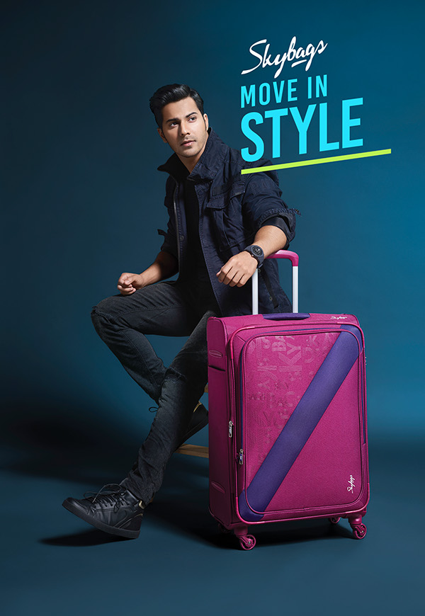 Skybags- Campaign with Varun Dhawan