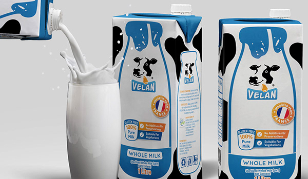 Milk Package design- Tetra pack