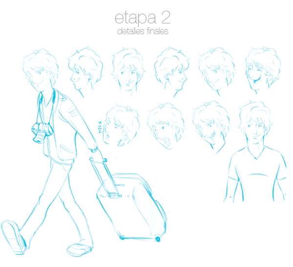 viajero personaje creacion de personaje Character character illustration boy character Man character 