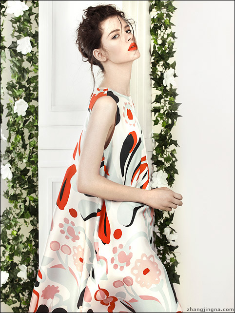 Elle Zhang Jingna Isabelle Nicolay ELLE Vietnam makeup hair beauty Spring/Summer fashion editorial