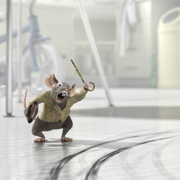HotWheels mice CGI 3D softimage Fur modo