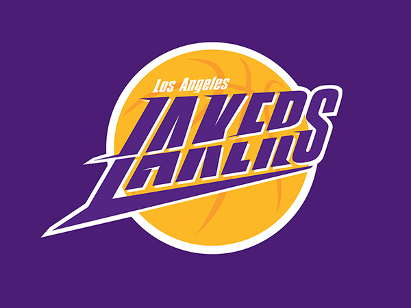 LA Lakers logo on Behance