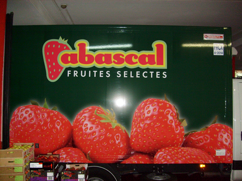 fruits logo Truck