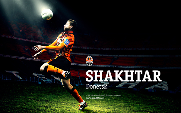 Wallpapers for site FC Shakhtar Donetsk on Behance