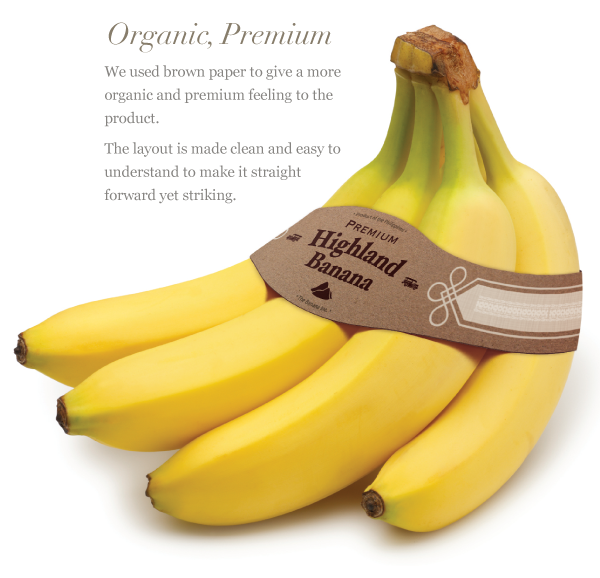 banana  strap  organic  premium filipino Premium Highland Banana