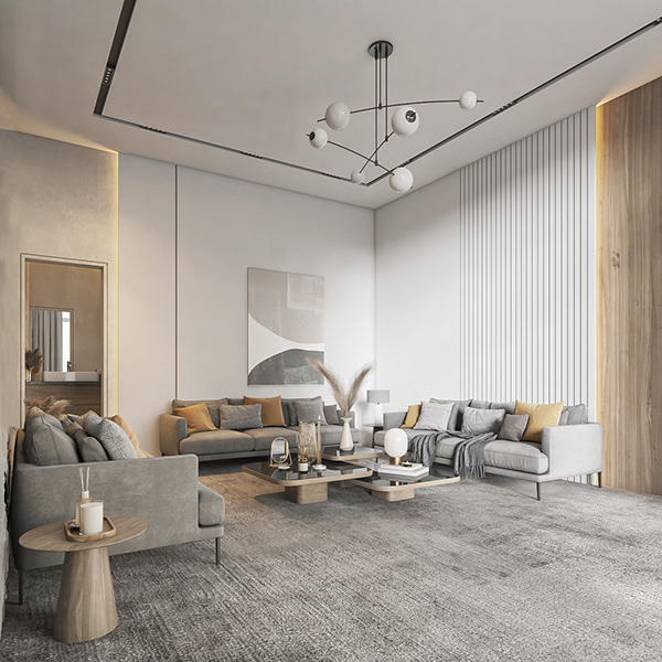Interior Living Space Design on Behance