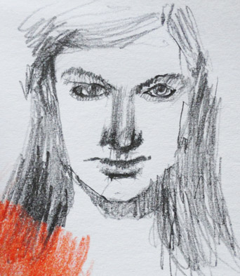portrait  Faces  drawing sketches sketch