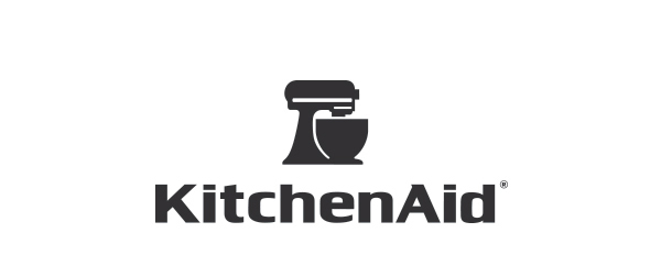KitchenAid identity kitchen redesign Retro minimalistic design Single Page logo Logotype