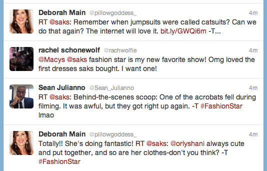 social media campaign Saks Fifth Avenue