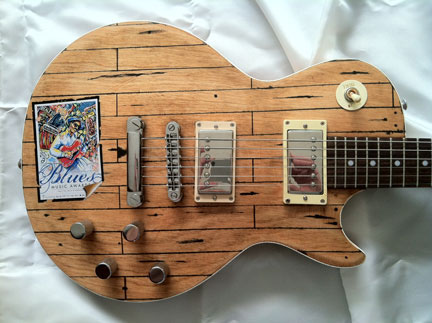 guitars custom-painted guitars Painted Axe