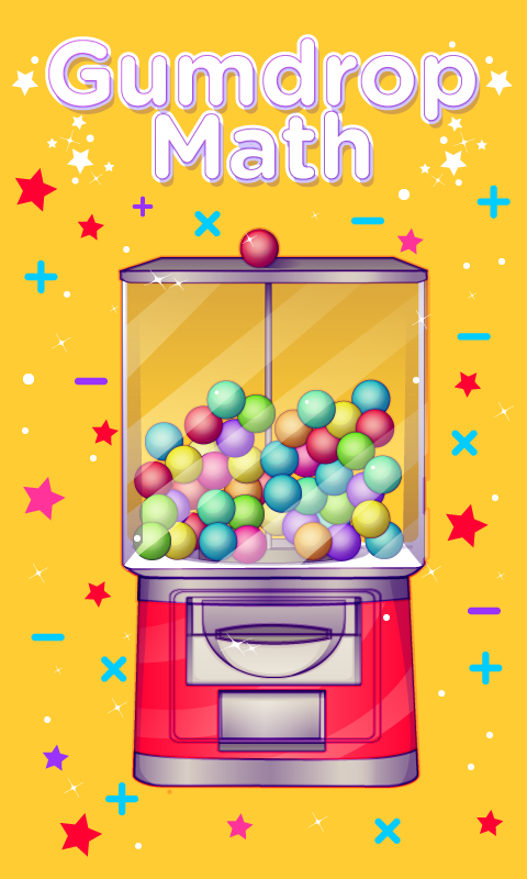 app math rainbow vector Illustrator design cute kawaii acrylicana game asset asset Mobile app mobile app design mobile app asset Candy