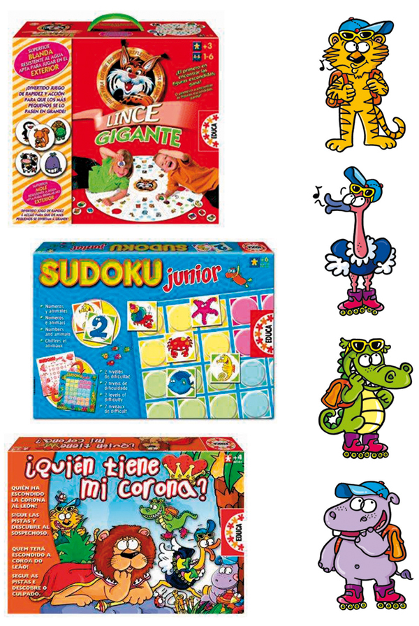 educational games Petit Lynx Educa Borras sudoku junior