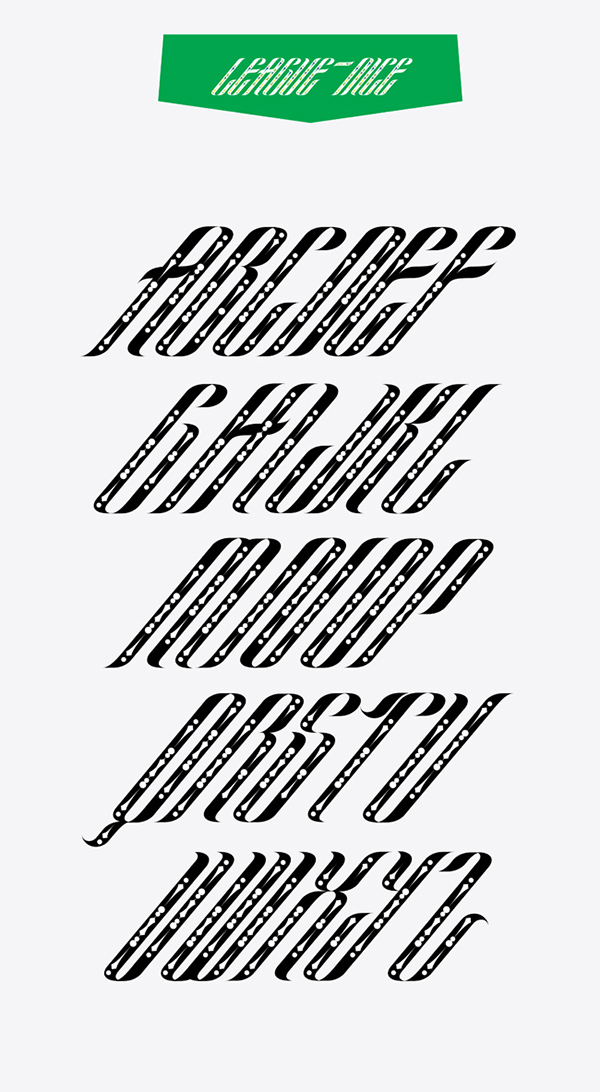 LEAGUE - Typeface