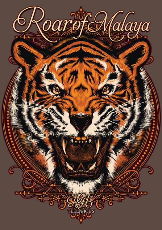 roar KGB tiger Tiger vector tiger head the-sastra