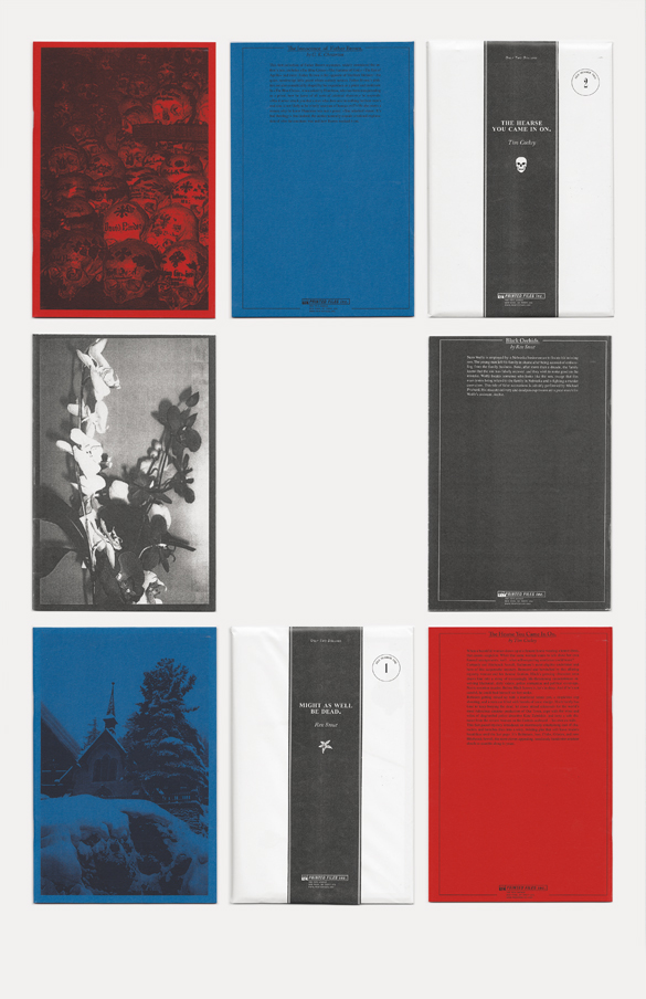 printed files  Florent Routoulp  ECV  publishing  Books  novels 