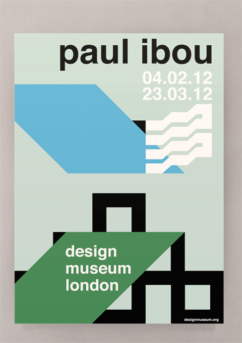 Paul Ibou logo Jelmer Dam graphic Poster Design