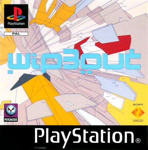 Psygnosis wipeout ad Magazine Ad print ad print Wipeout 3 game playstation The Designer's Republic