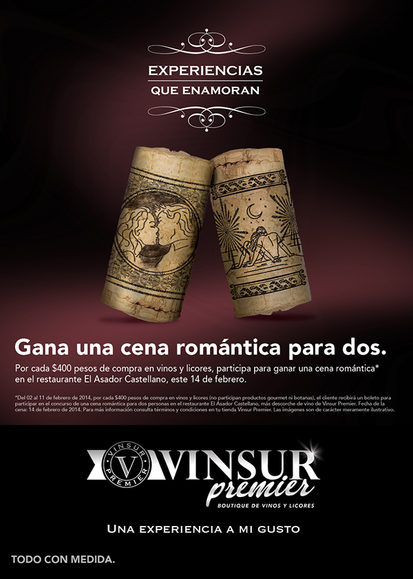 Vinsur Vinateria alcohol Love