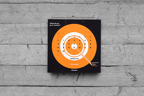 Dorogaya awarded calendar Custom Chobotaryov dart diagrams target practice targeting 2011