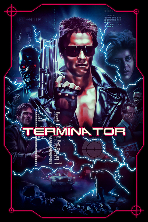 Movie Poster Art 80s '80s vhs cover Movies horor action exploitation 90s scream terminator wes craven blu-ray cover b-movie