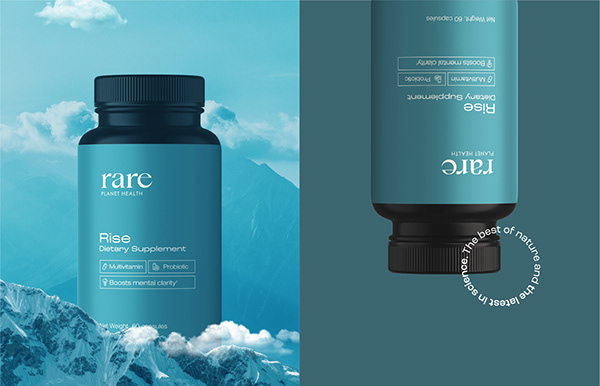 Rare Planet Health - Branding & Packaging Design
