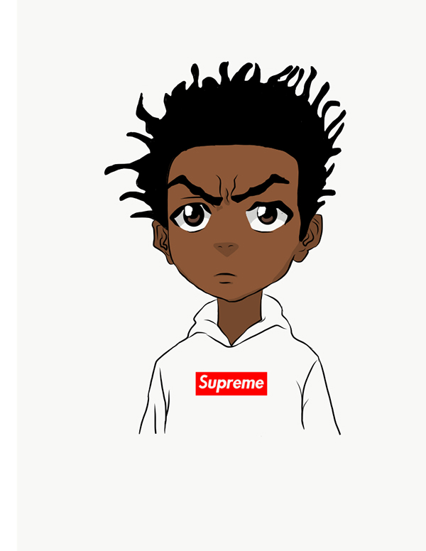 The Boondocks with some supreme. 