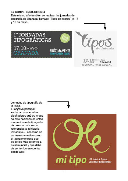 tipografia jornadas posters flyers ornamentos diseño design