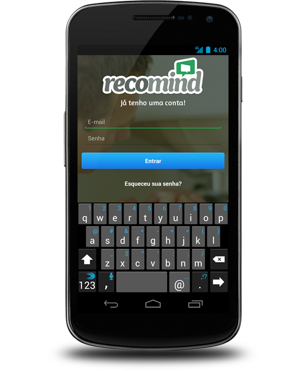 services android mobile app word-of-mouth Recomind Buscapé