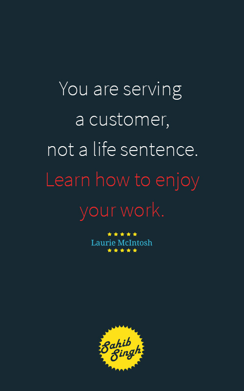 customer service Quotes poster collection typography quotes clients poster print