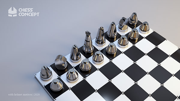 Chess Concept modeling & rendering