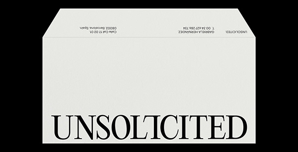 UNSOLICITED – Visual Identity.