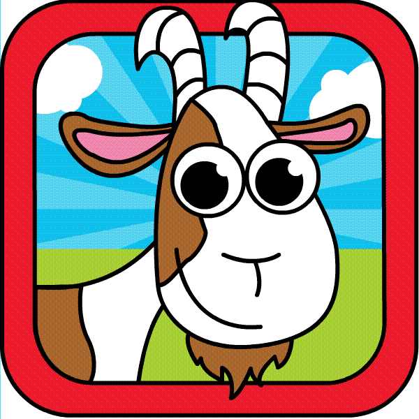 kids game Quiz animals wild jungle farm goat lion barn forest cute vector rumaisa app