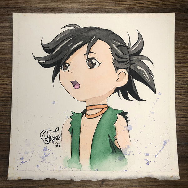 Pascual Productions - Who's watched this one? #dororo . . . #hyakkimaru  #watercolor_blog #watercolor #fanart #anime #dororo #illustration #art  #drawing #sketch #watercolors #watercoloring #watercolour