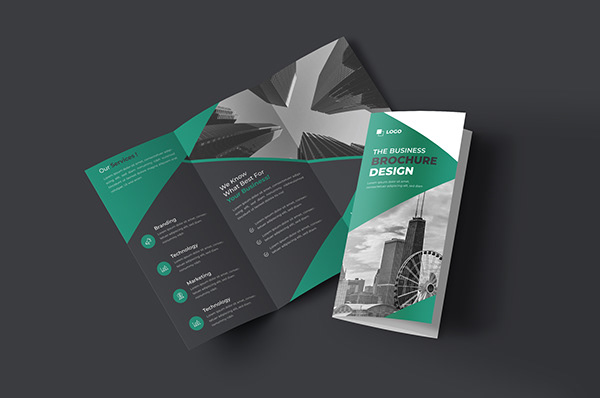 Tri-Fold Brochure Template Design