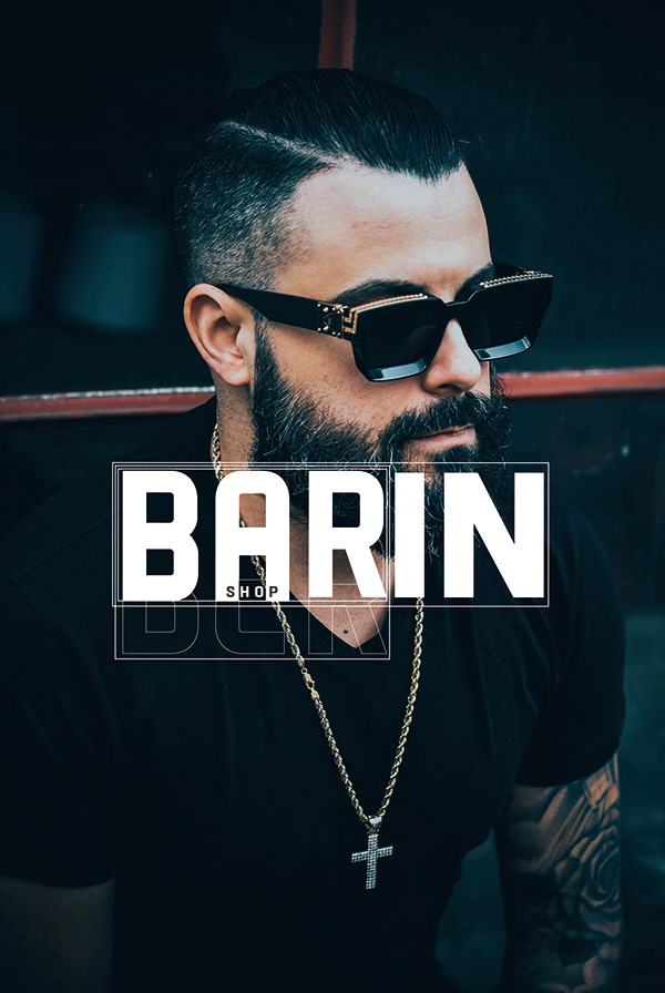 BARIN:BAR&BARBERSHOP|Brand identity
