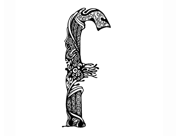 font ornament decorative font letters