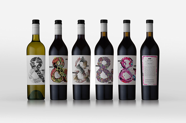 Hither & Yon wine label
