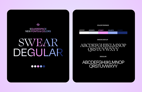 Fonts&Colors Squarespace Social Campaign