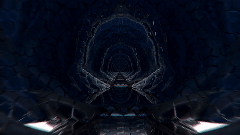 everyday 3D animated gif Scifi