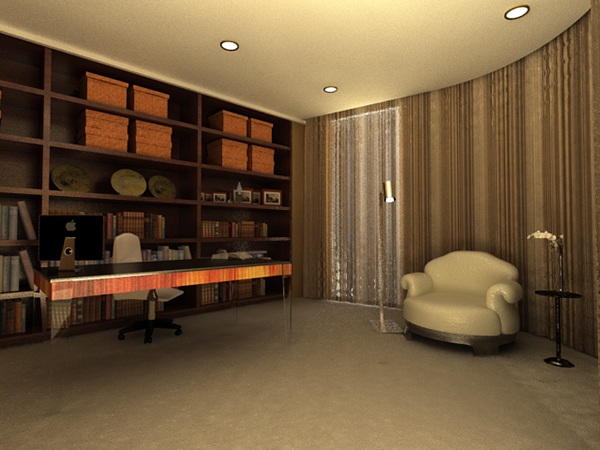 3D Render Office Space