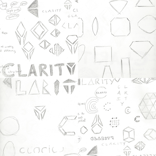 Adobe Portfolio clarity conference identity diamond  Style Guide