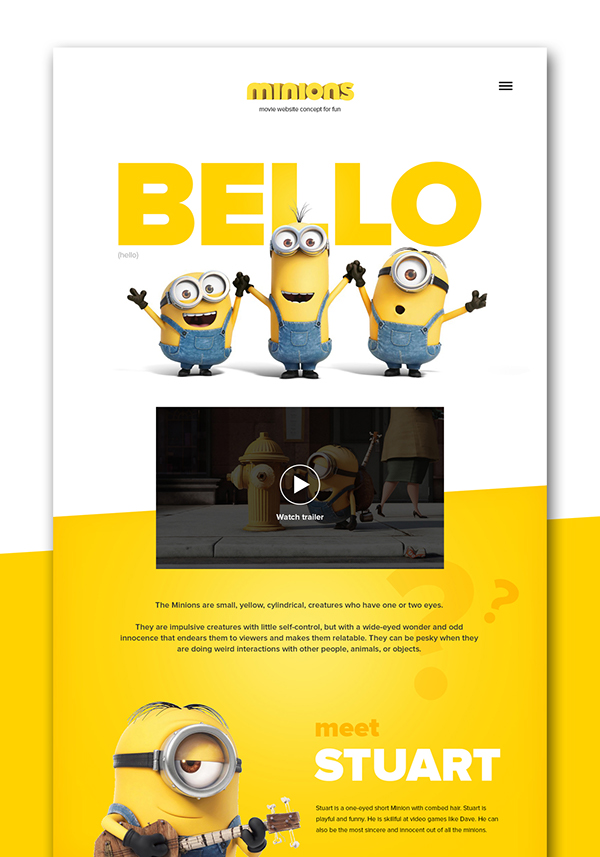 Minions Images | Photos, videos, logos, illustrations and branding on  Behance