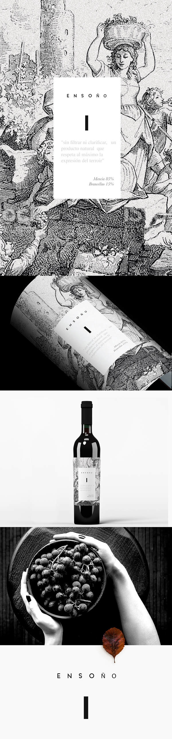 ENSOÑO Creative Wine Label Design