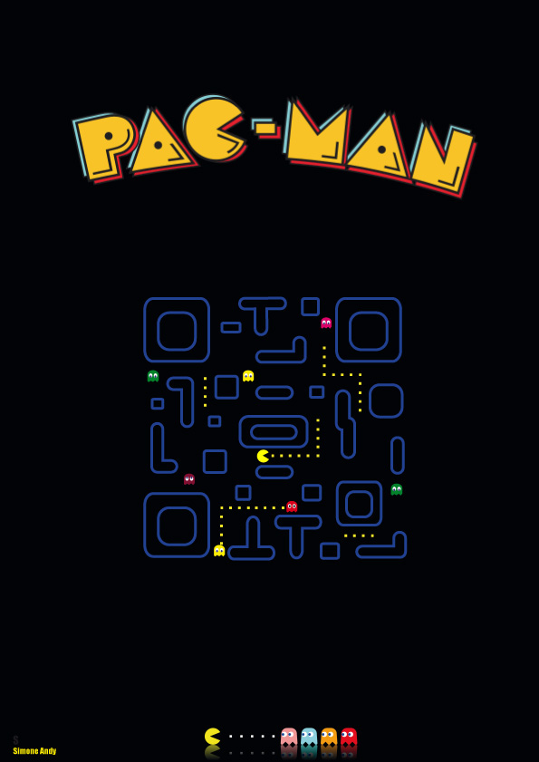 QR code - Pacman